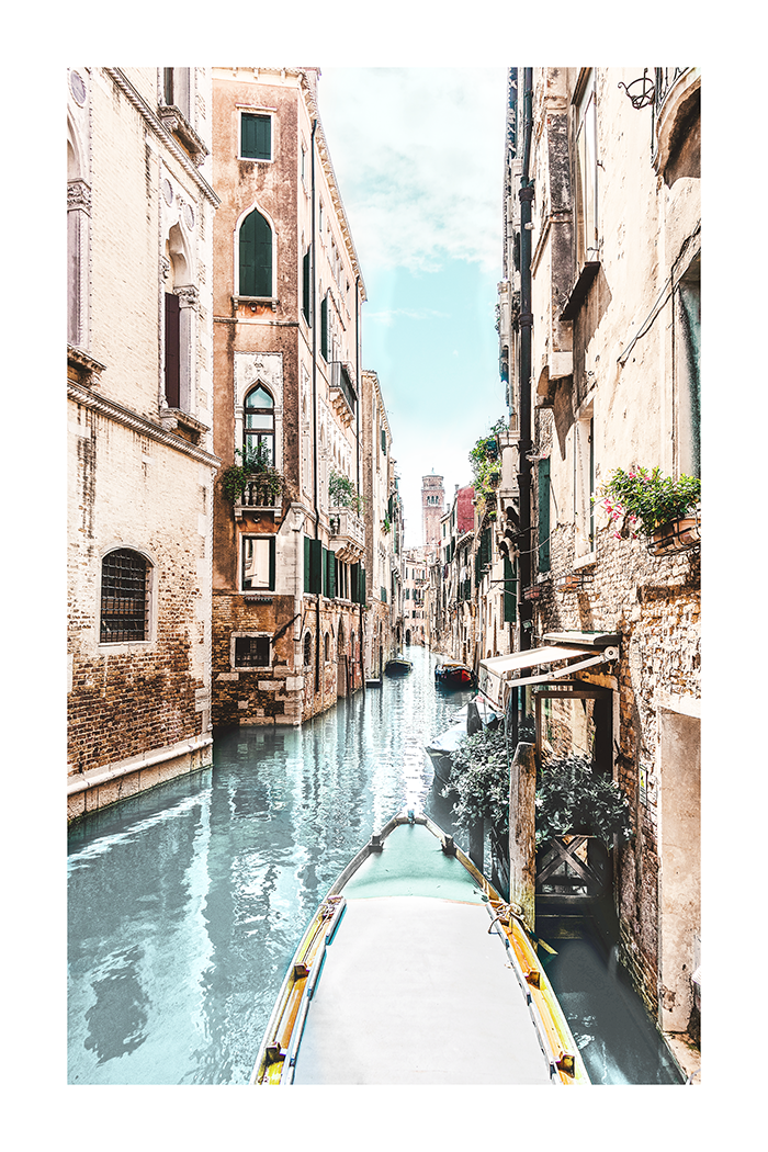 Canal of Venice Poster No.3