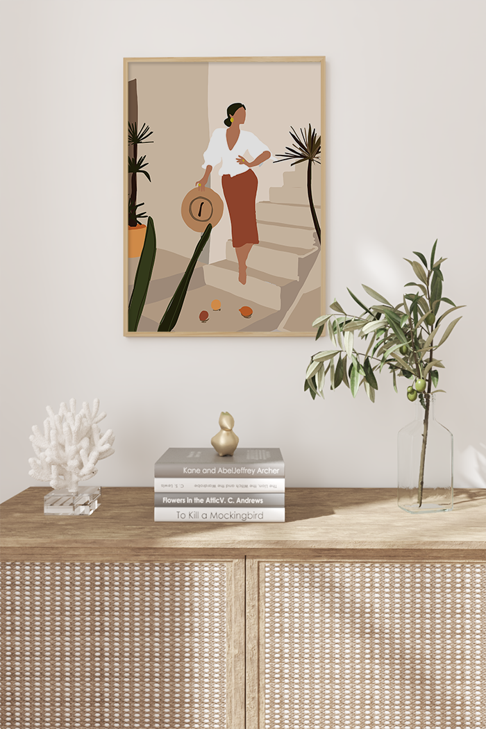 Fashion Woman Illustration Poster
