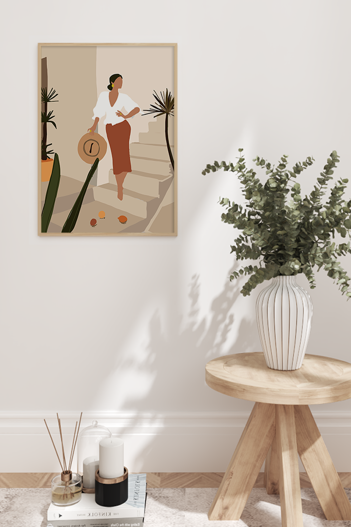 Fashion Woman Illustration Poster