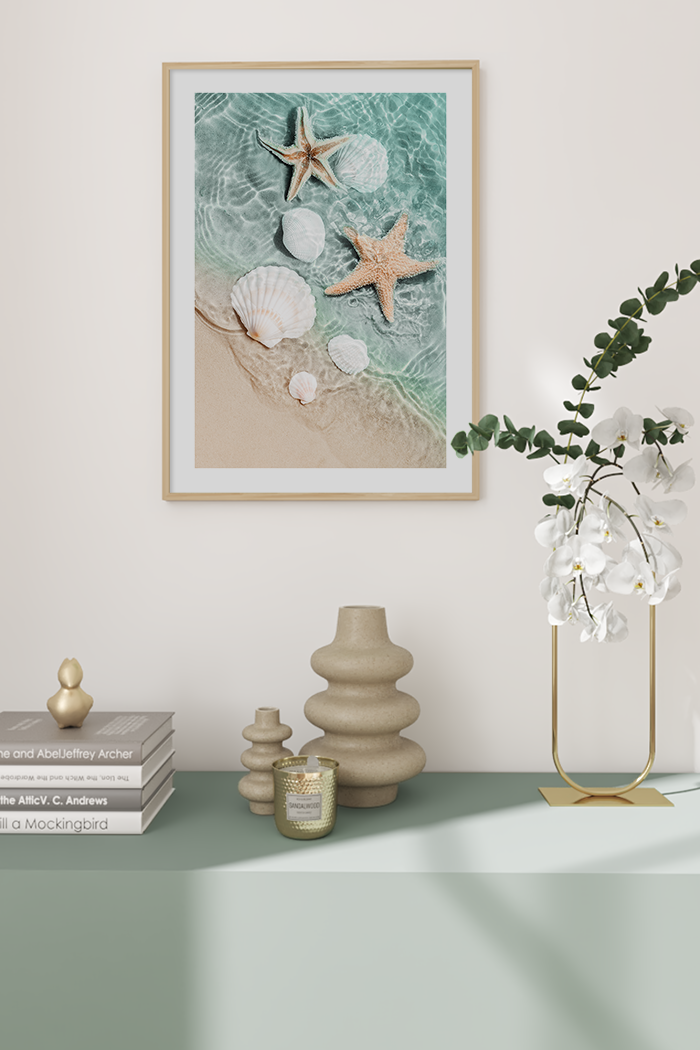 Beach Shell Poster