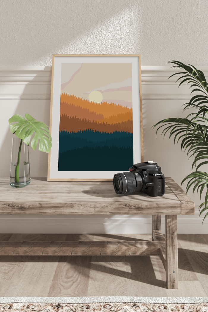Sunrise on the Mountain Poster No.2