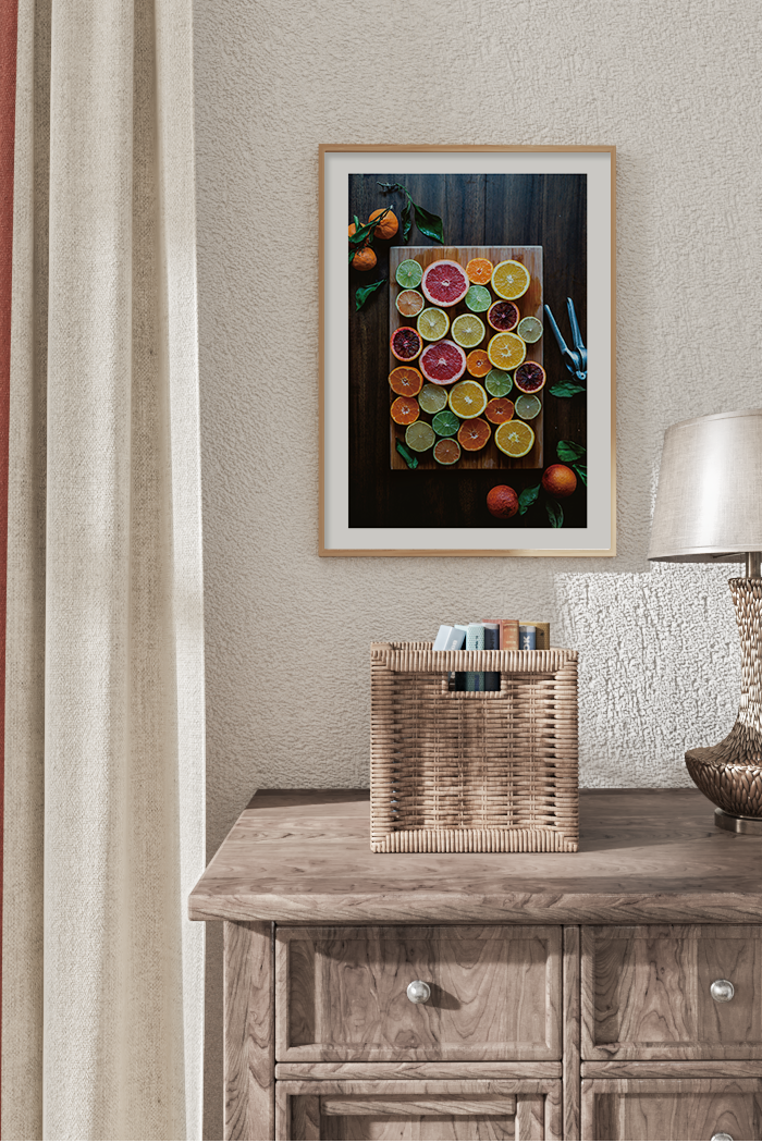 Kitchen Fruit Poster