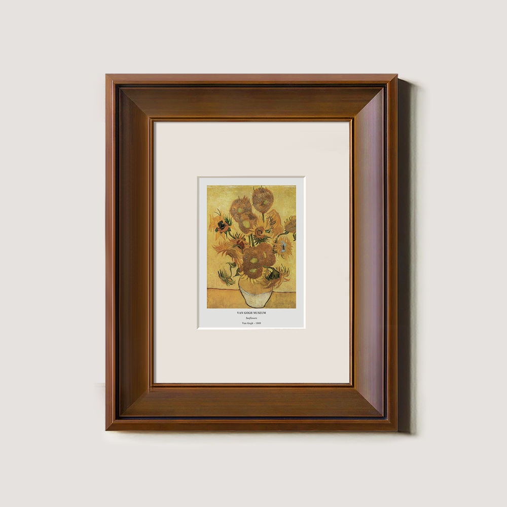 Sunflower Symphony Post-Impressionist Reverie