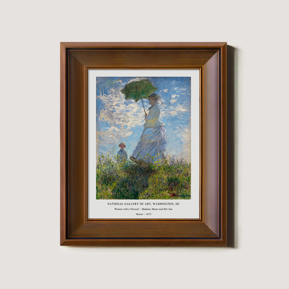 Madame Monet and Her Son Impressionist Reverie