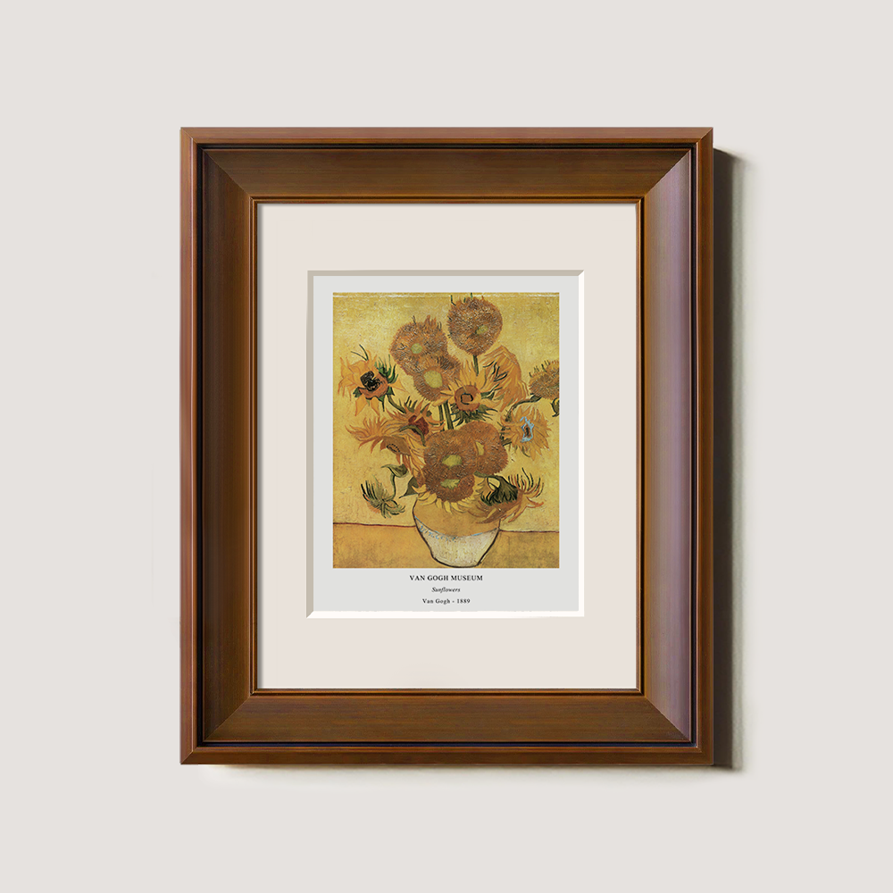 Sunflower Symphony Post-Impressionist Reverie