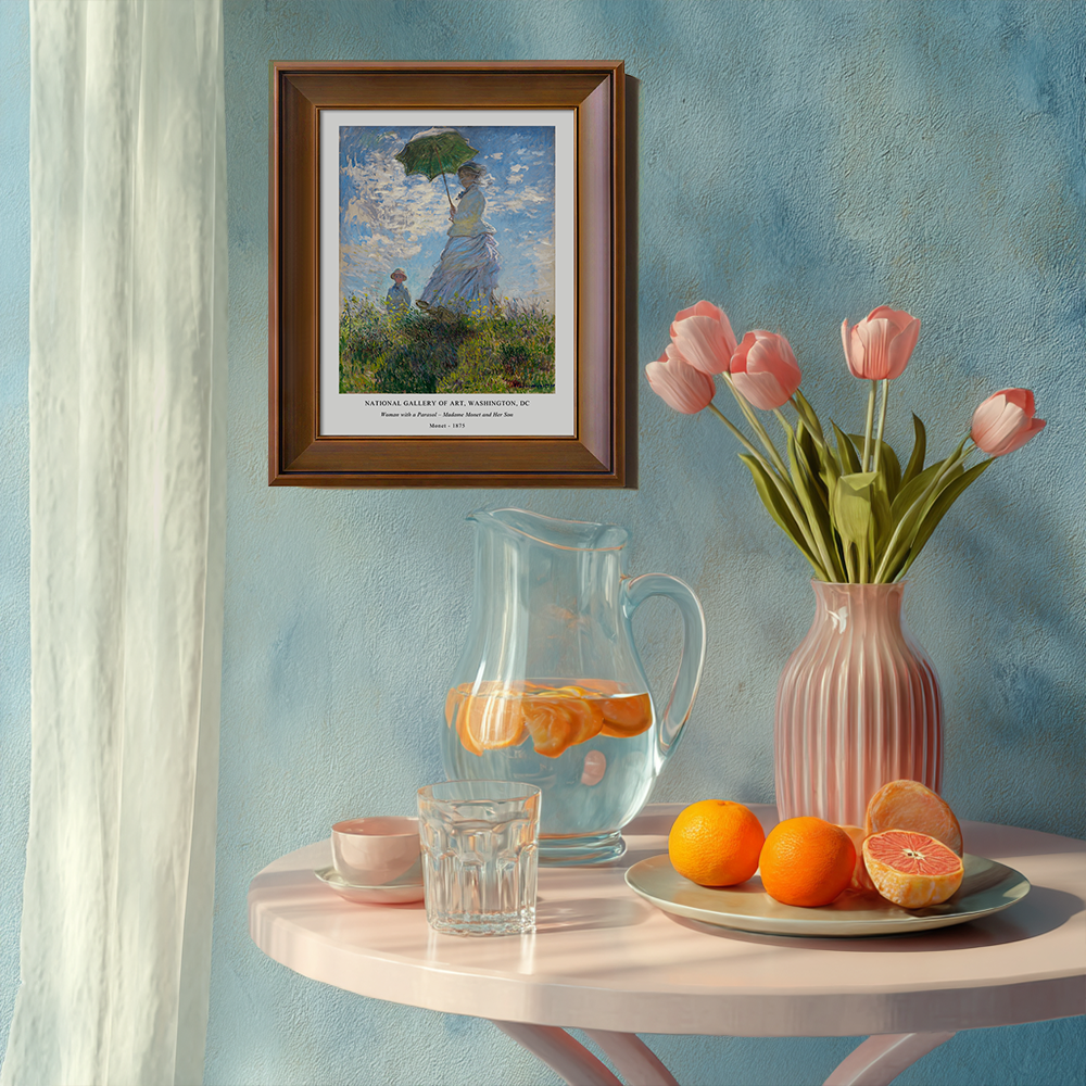 Madame Monet and Her Son Impressionist Reverie