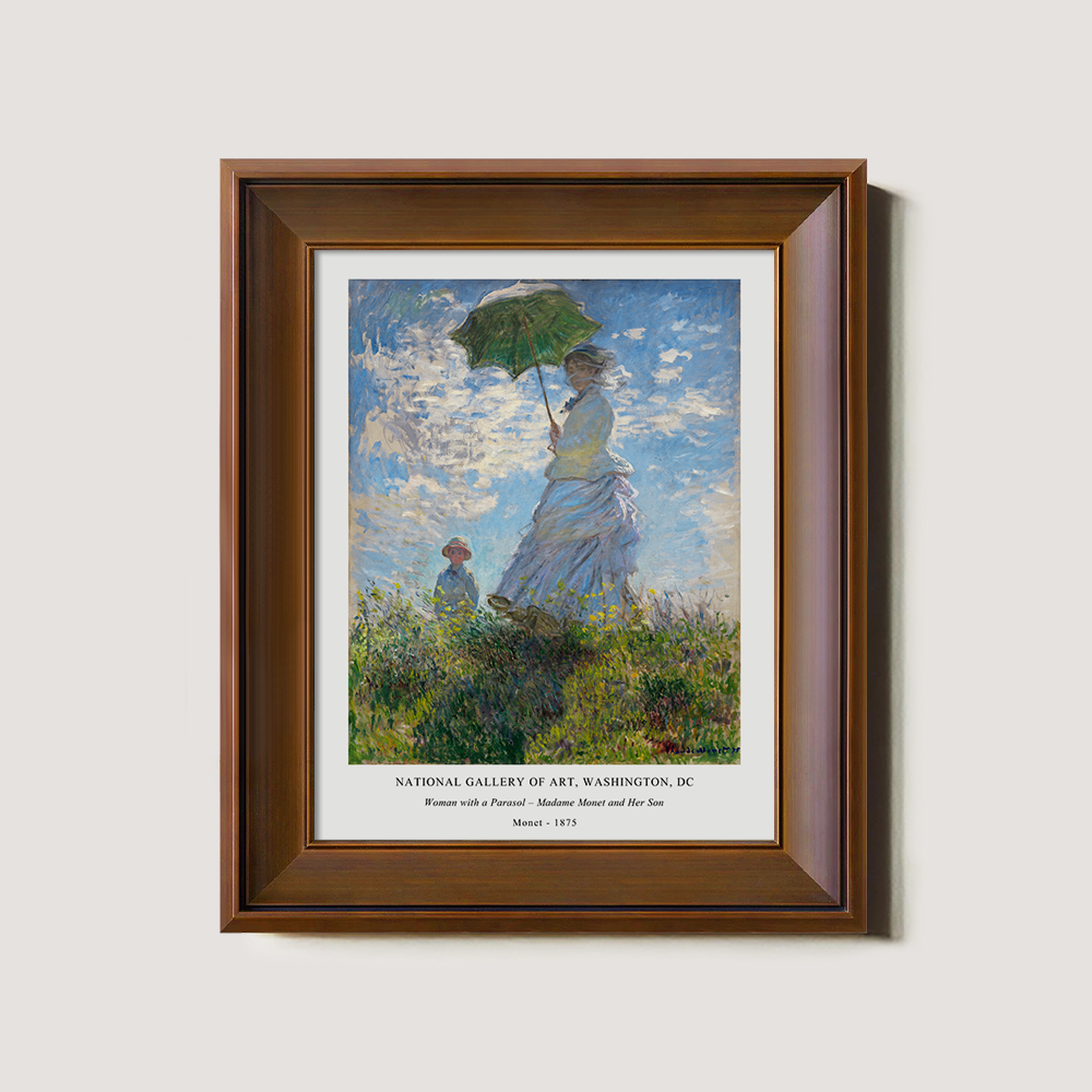 Madame Monet and Her Son Impressionist Reverie