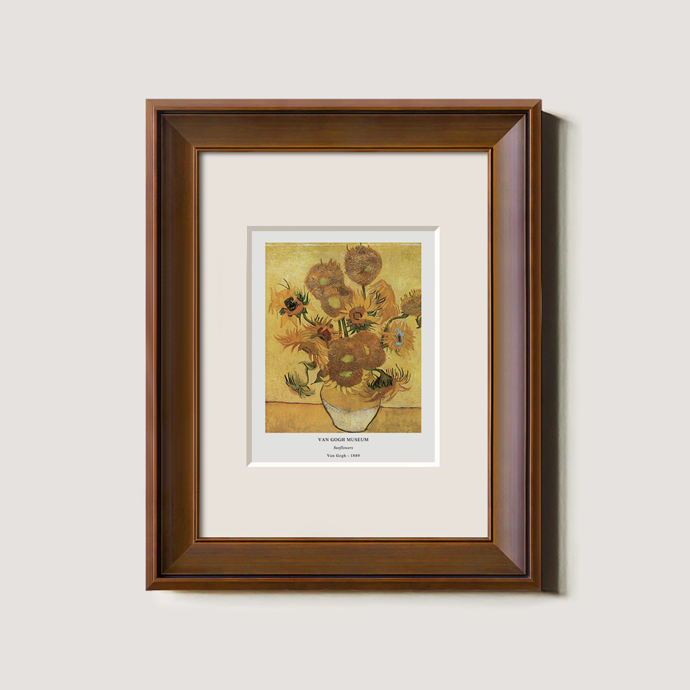 Sunflower Symphony Post-Impressionist Reverie