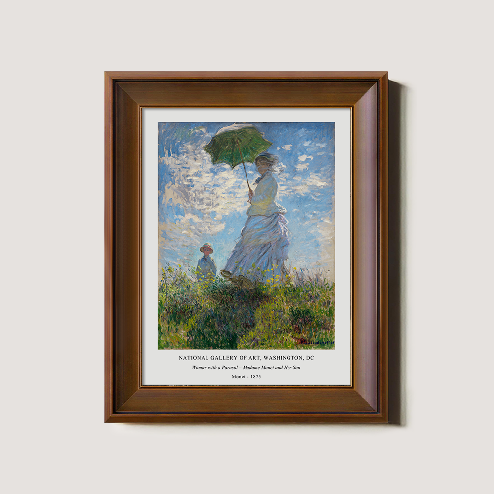 Madame Monet and Her Son Impressionist Reverie