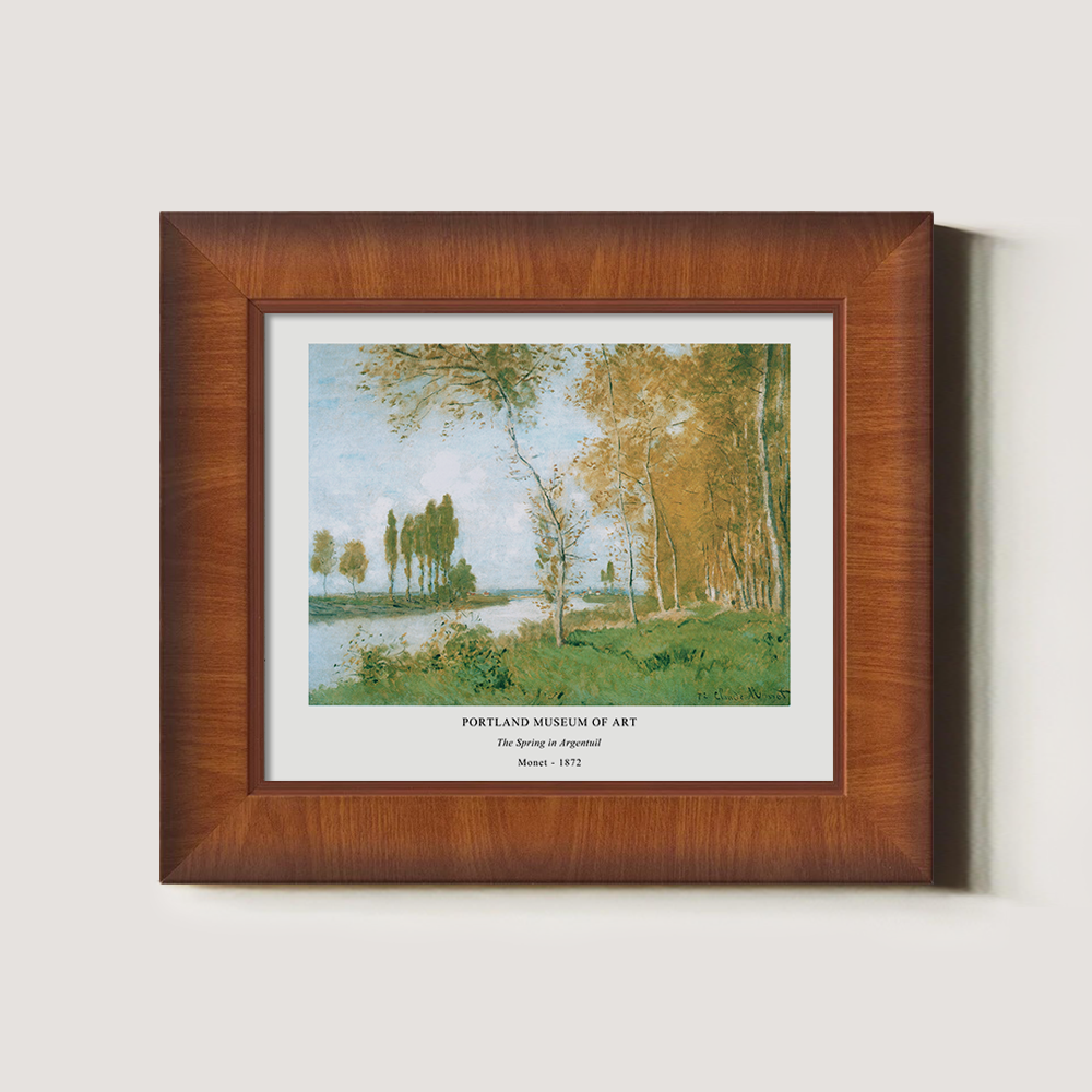 Verdant Spring Banks Impressionist Reverie