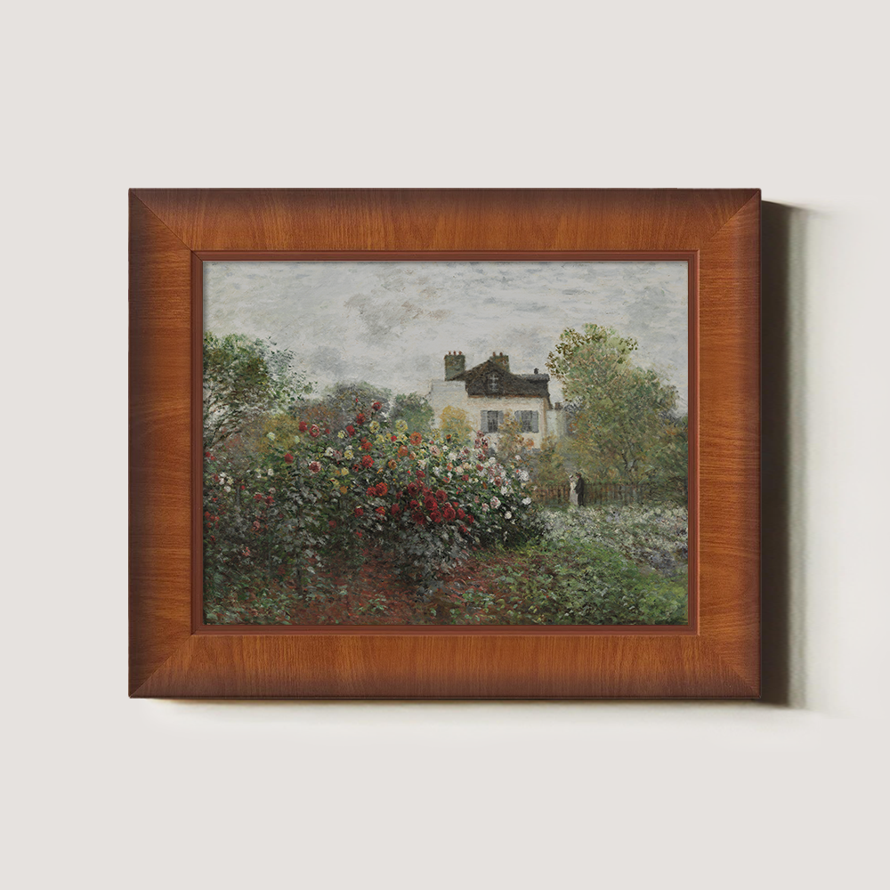 Large Garden With A French House