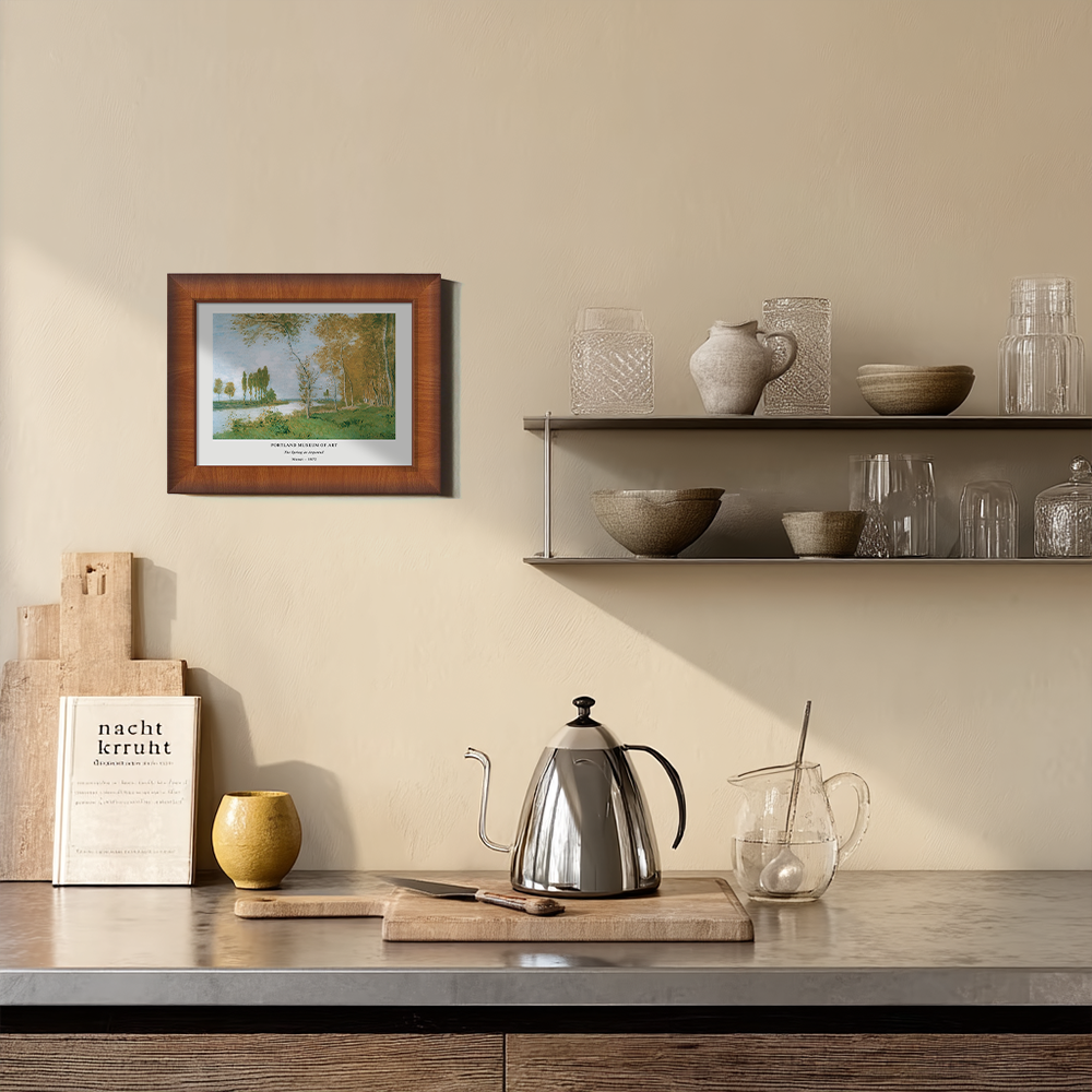 Verdant Spring Banks Impressionist Reverie