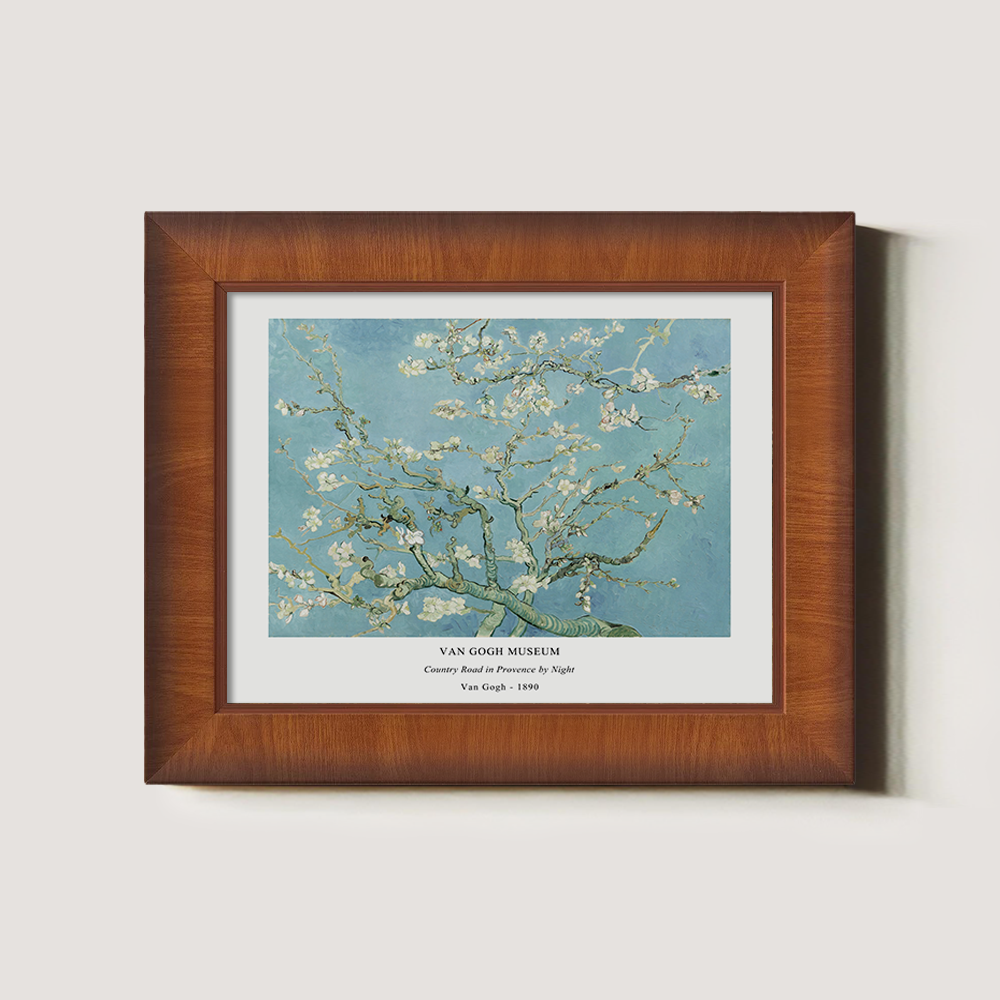 Blossoming Provence Nocturne Post-Impressionist Reverie