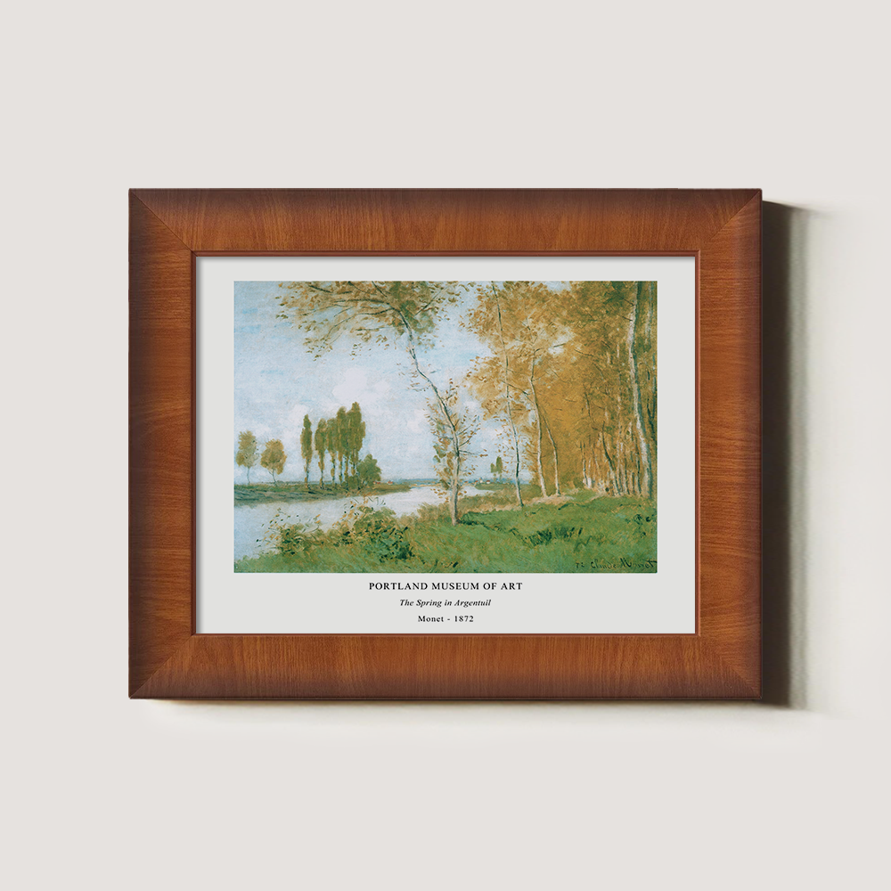 Verdant Spring Banks Impressionist Reverie