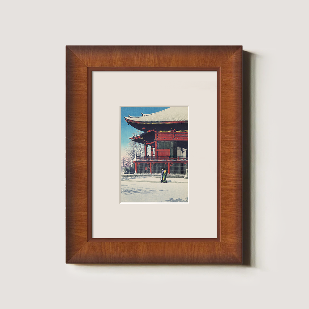 Winter Snow at Zōjōji Temple, Tokyo