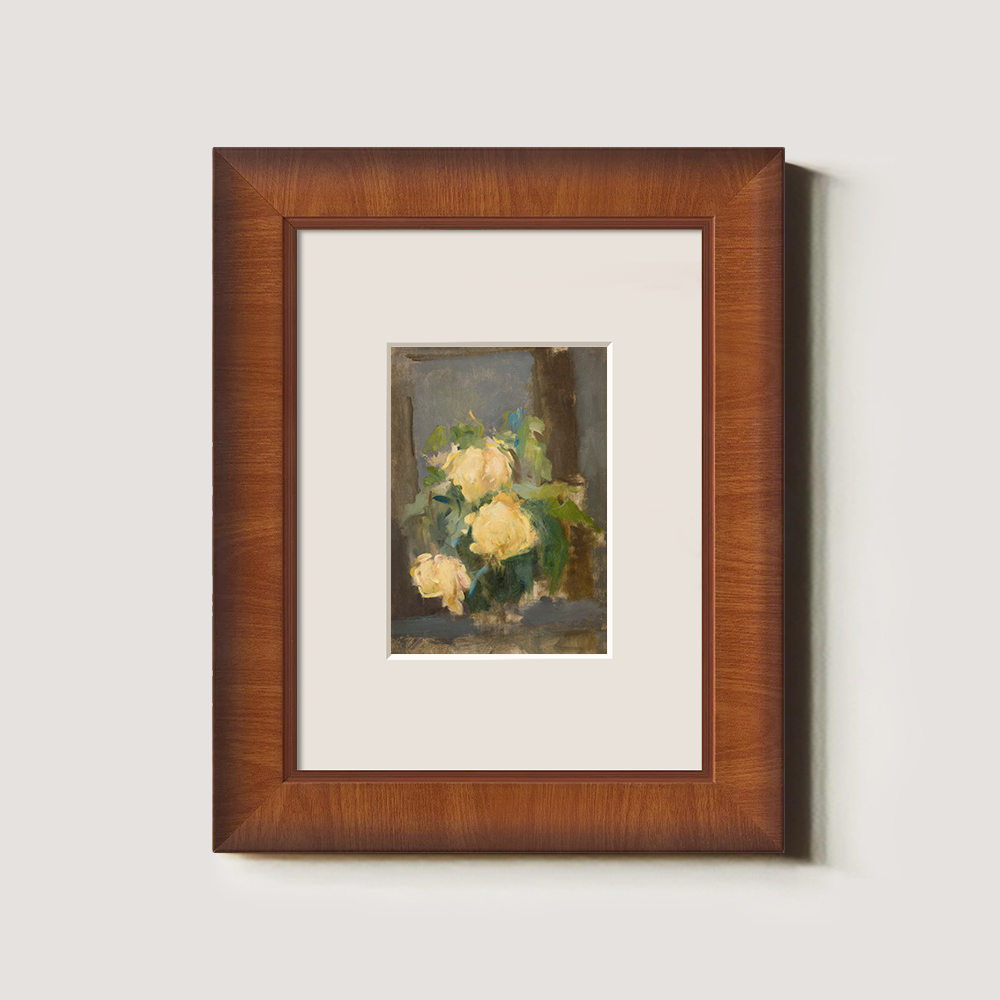Sun-Kissed Yellow Blossoms Watercolor Bouquet
