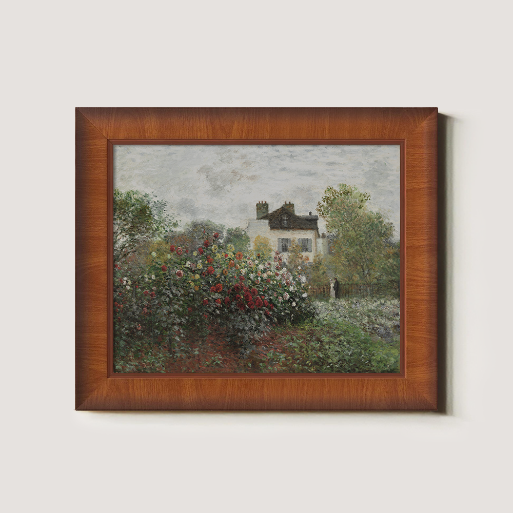 Large Garden With A French House