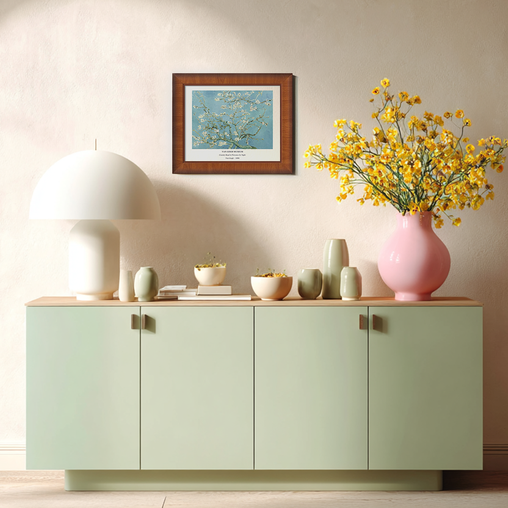 Blossoming Provence Nocturne Post-Impressionist Reverie