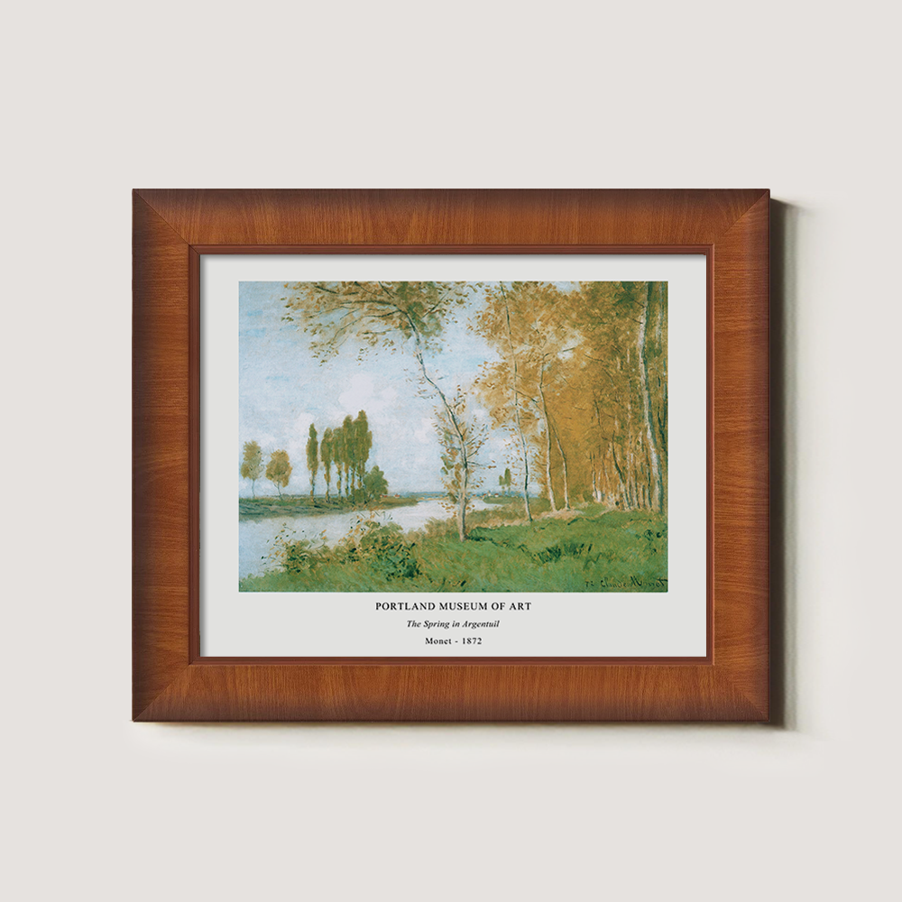 Verdant Spring Banks Impressionist Reverie