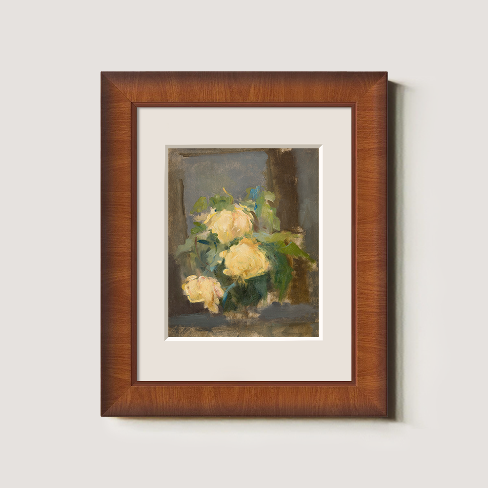 Sun-Kissed Yellow Blossoms Watercolor Bouquet