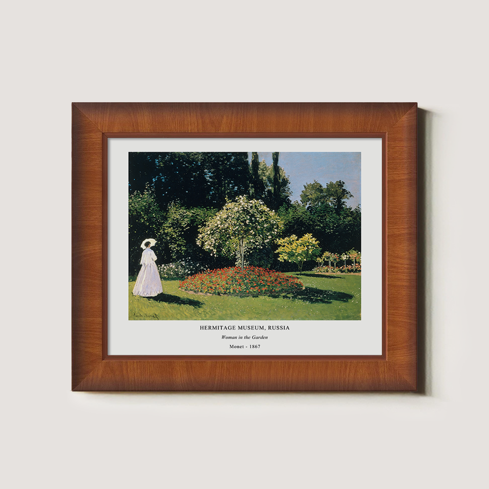 Sunlit Garden Stroll Impressionist Reverie