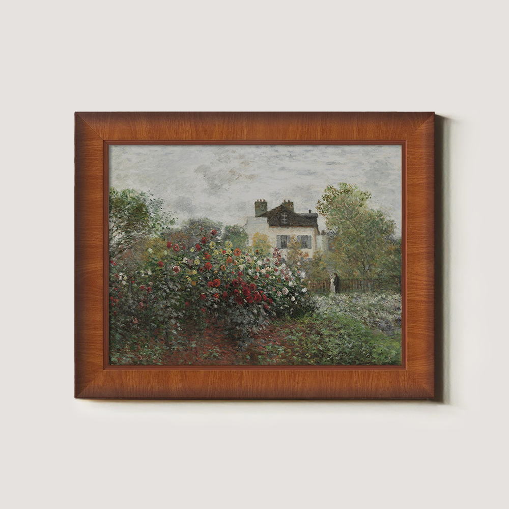 Large Garden With A French House