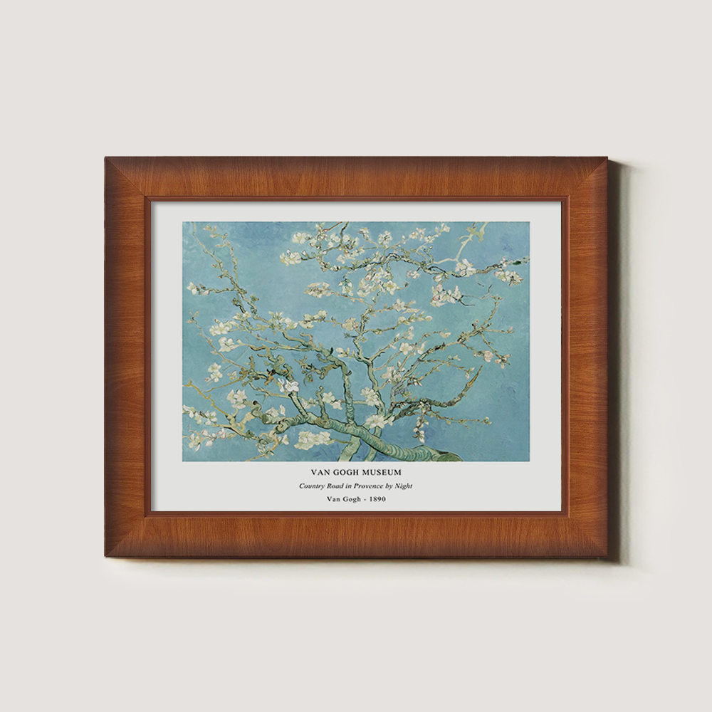 Blossoming Provence Nocturne Post-Impressionist Reverie