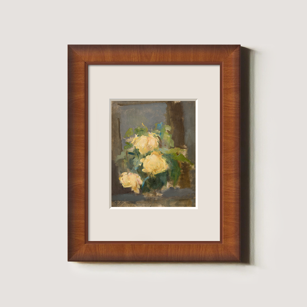Sun-Kissed Yellow Blossoms Watercolor Bouquet