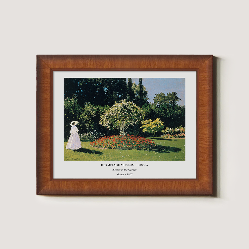 Sunlit Garden Stroll Impressionist Reverie