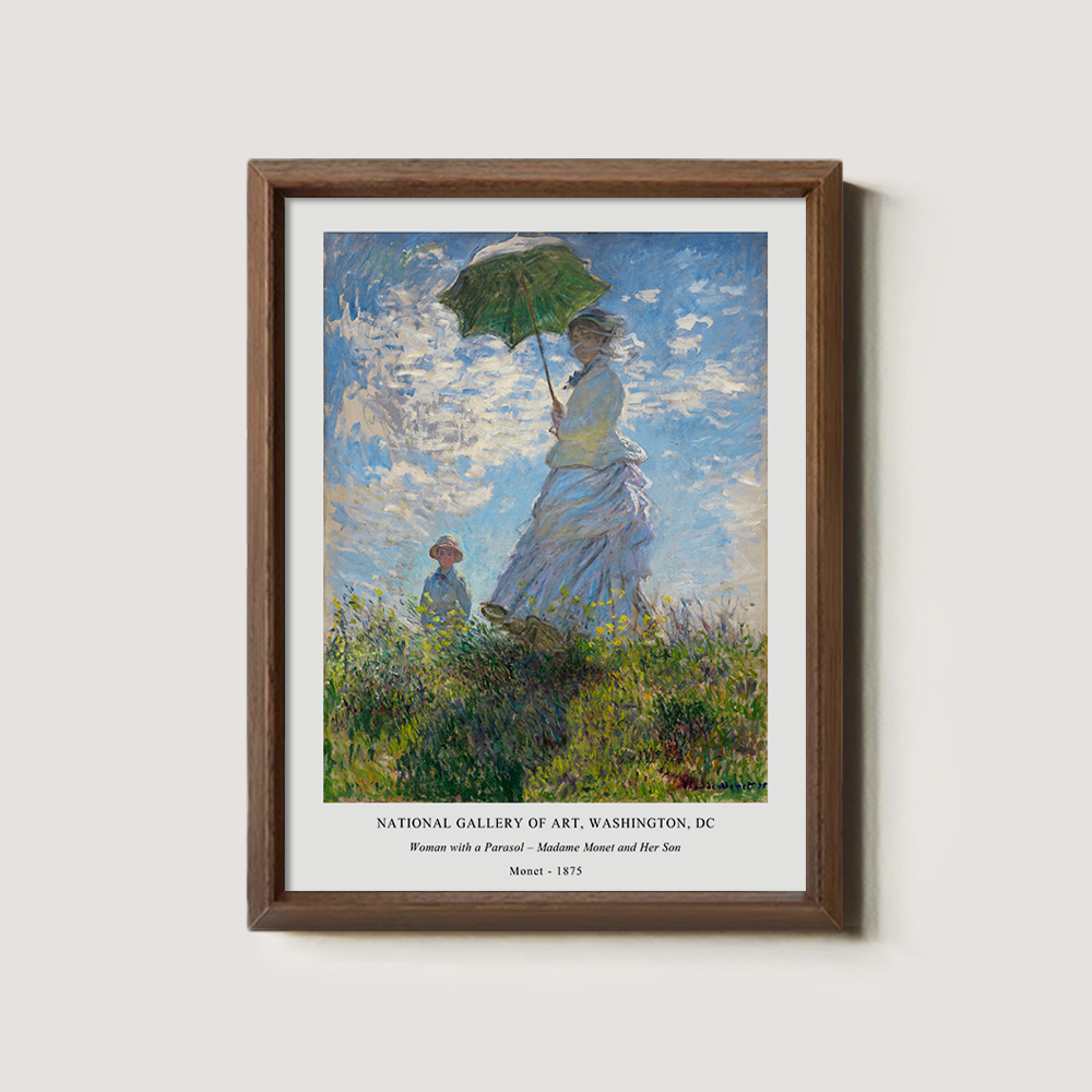 Madame Monet and Her Son Impressionist Reverie