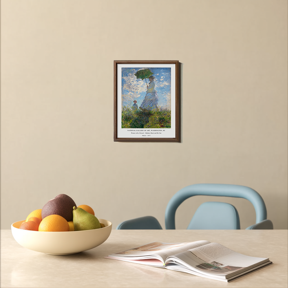 Madame Monet and Her Son Impressionist Reverie