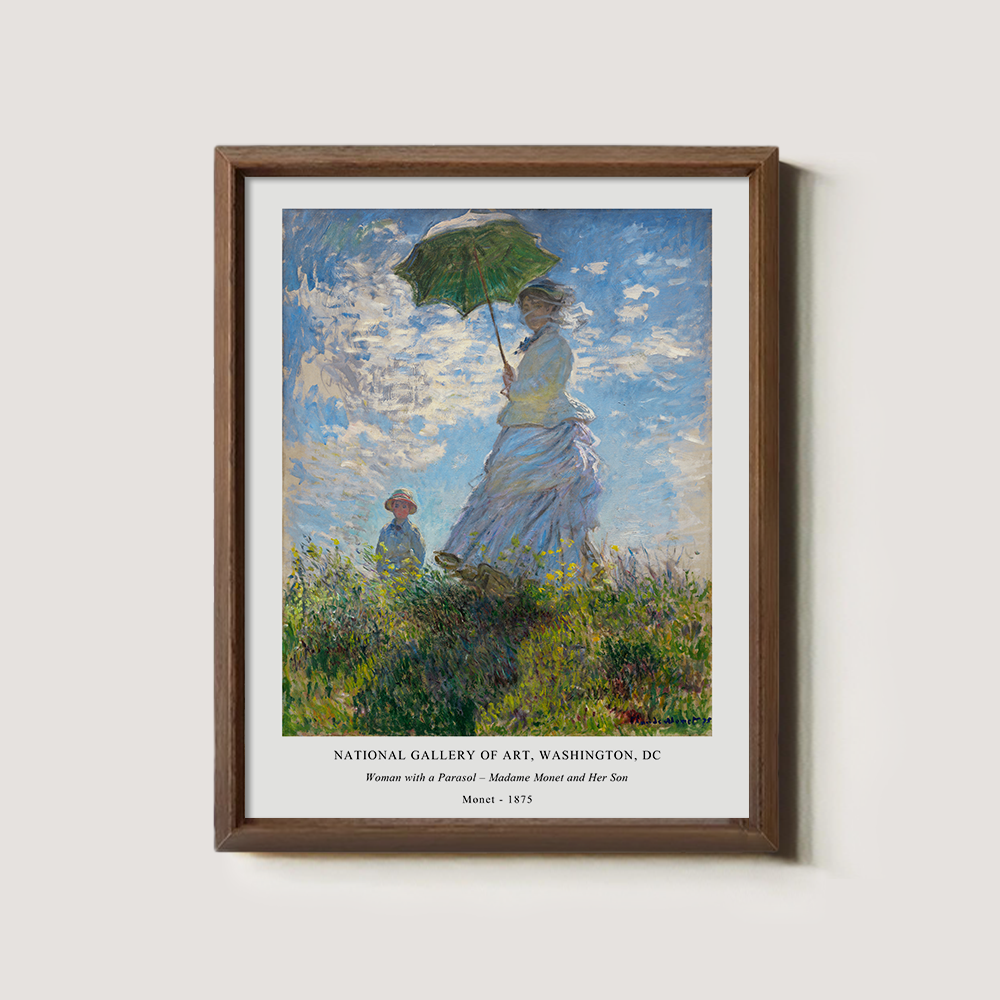 Madame Monet and Her Son Impressionist Reverie