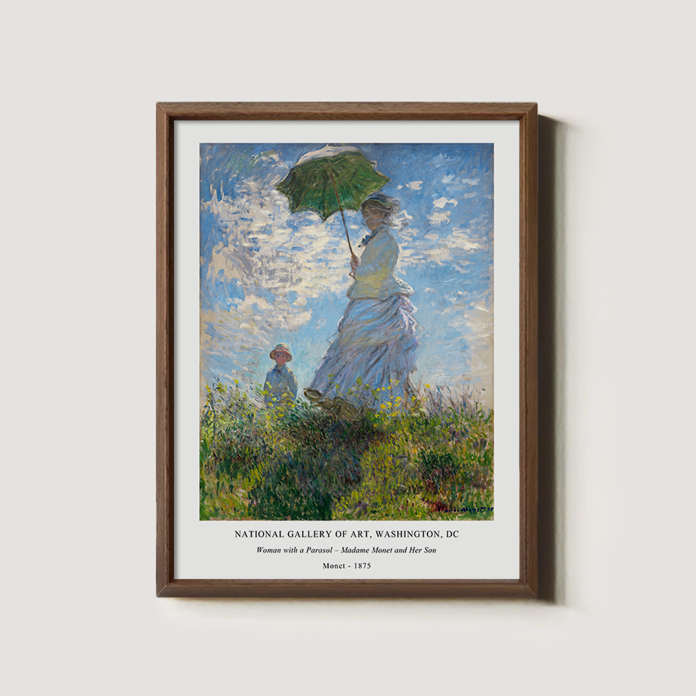 Madame Monet and Her Son Impressionist Reverie