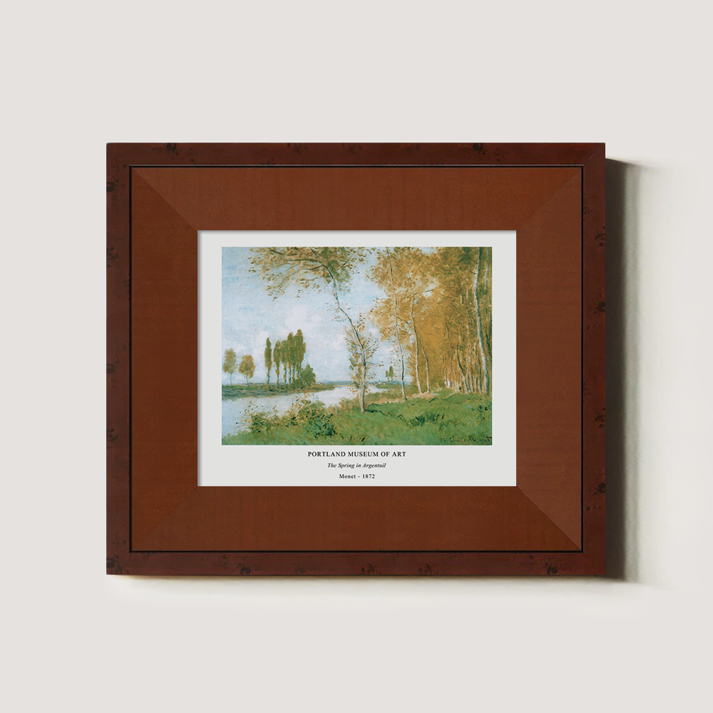 Verdant Spring Banks Impressionist Reverie