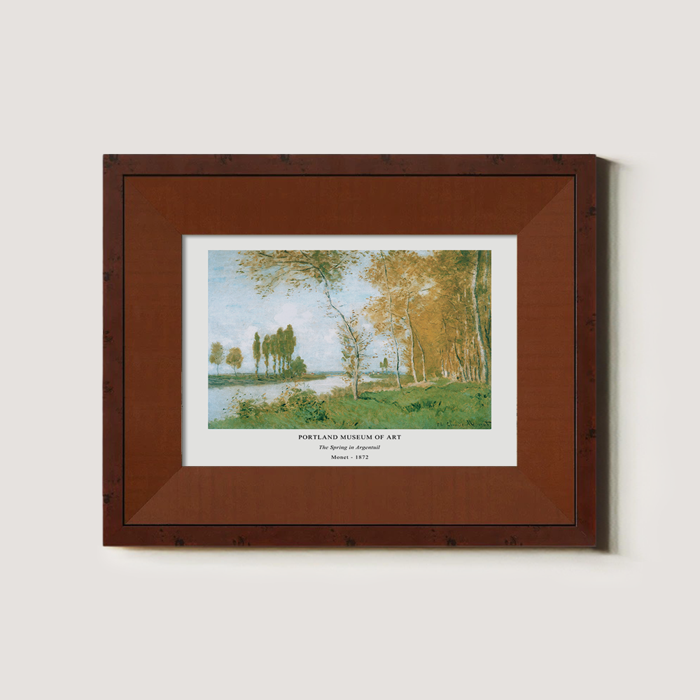 Verdant Spring Banks Impressionist Reverie