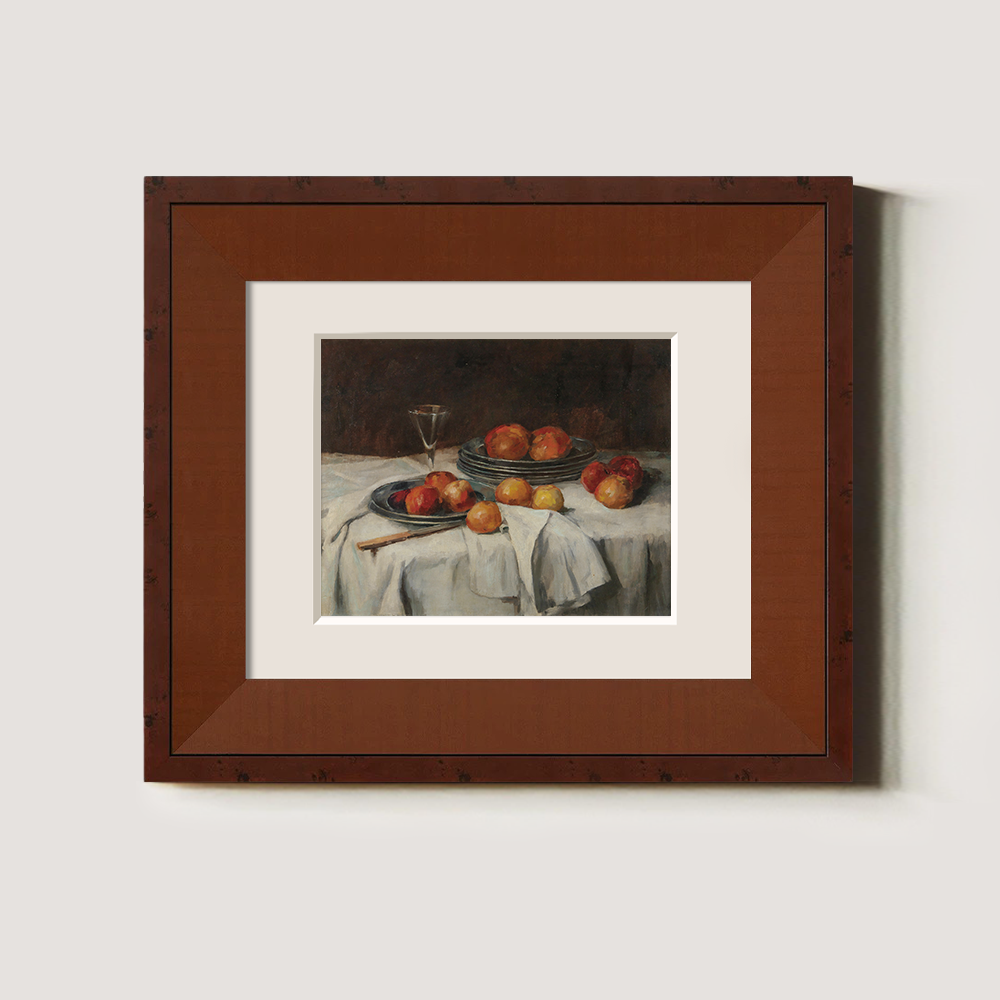 Still Life With A Basket Of Apples