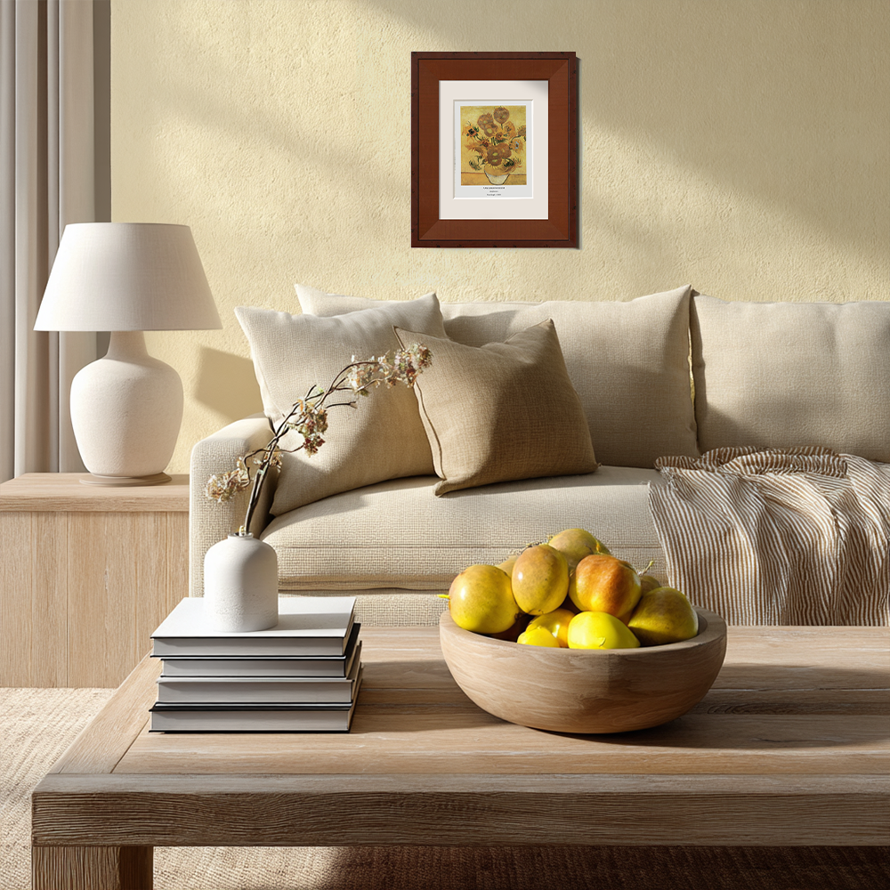 Sunflower Symphony Post-Impressionist Reverie