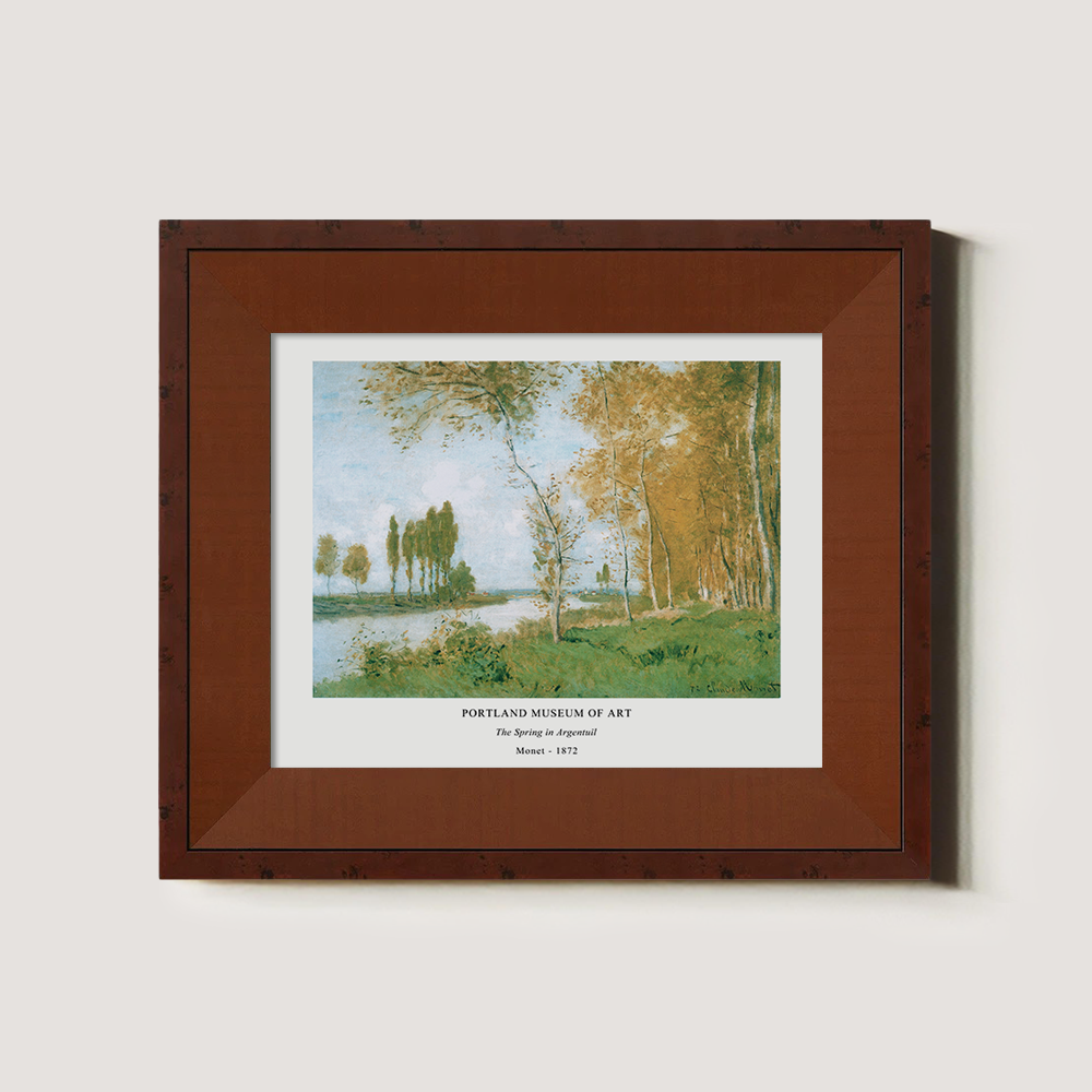 Verdant Spring Banks Impressionist Reverie