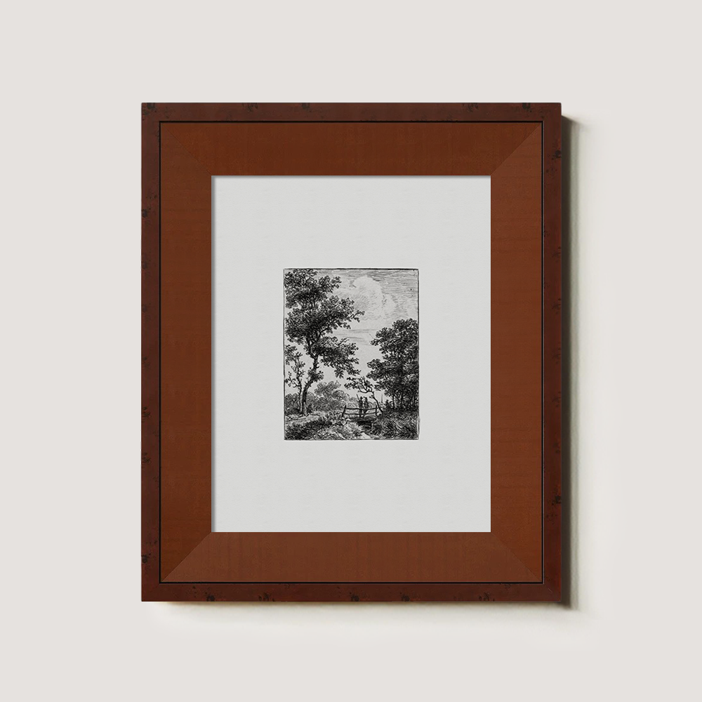 Ethereal Canopy Grove Etching Vignette