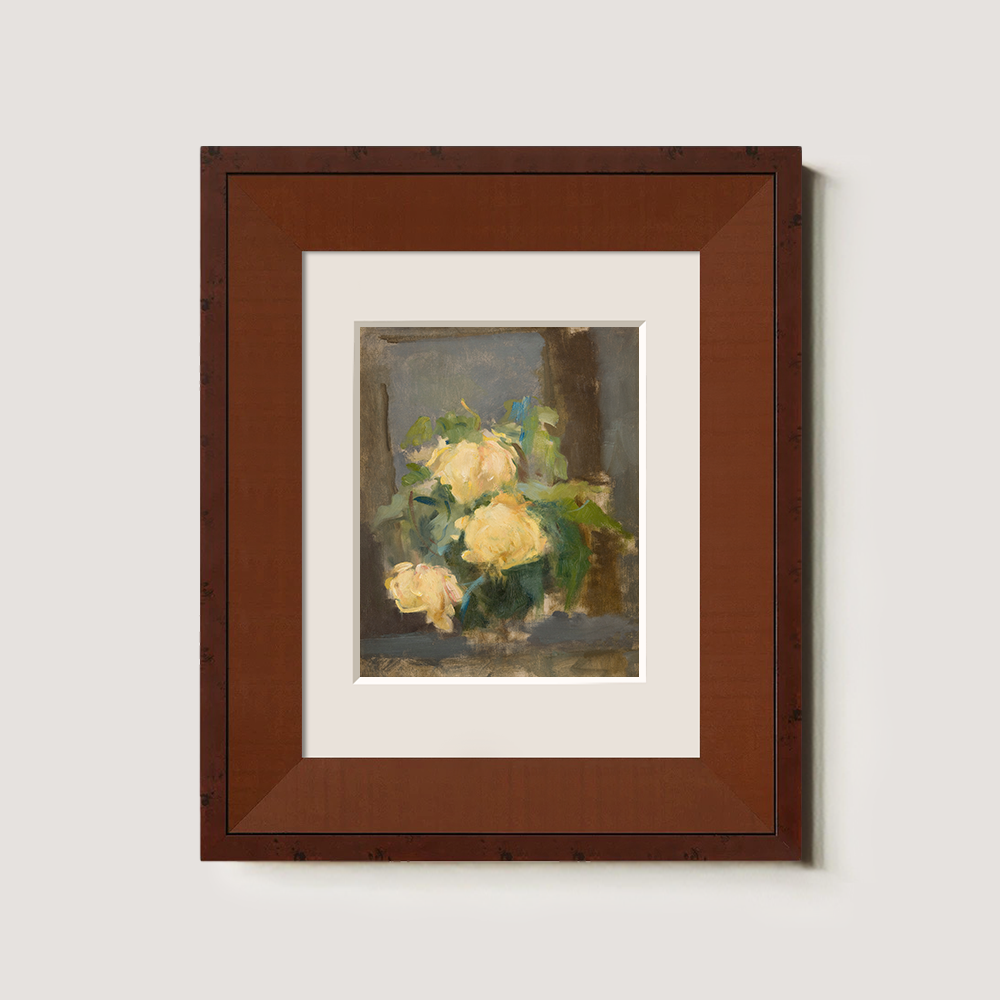 Sun-Kissed Yellow Blossoms Watercolor Bouquet