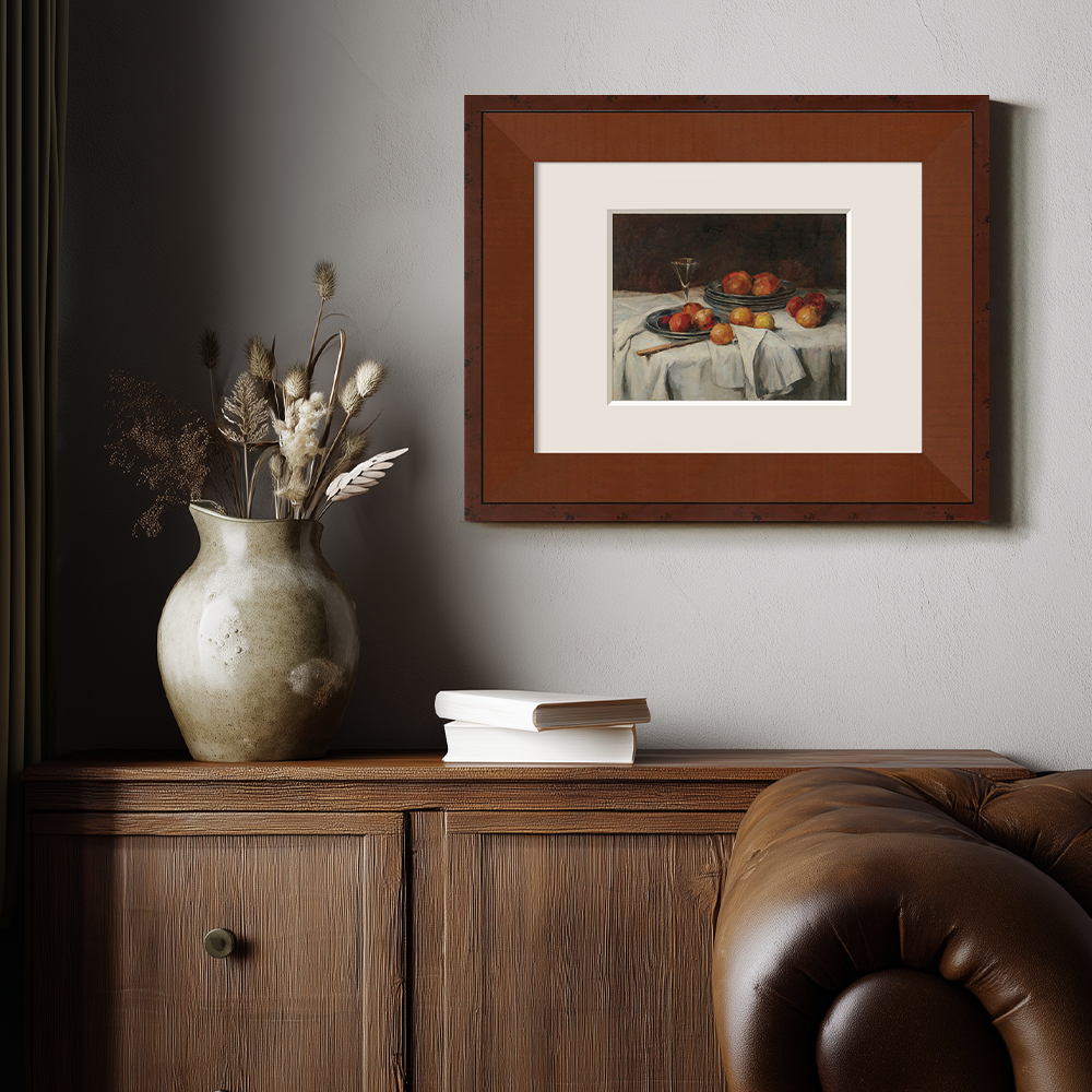 Still Life With A Basket Of Apples
