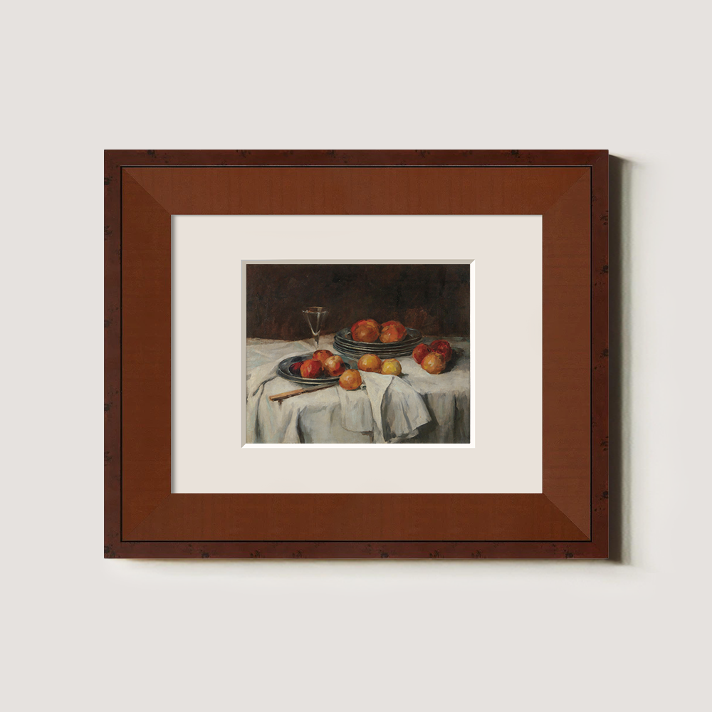 Still Life With A Basket Of Apples