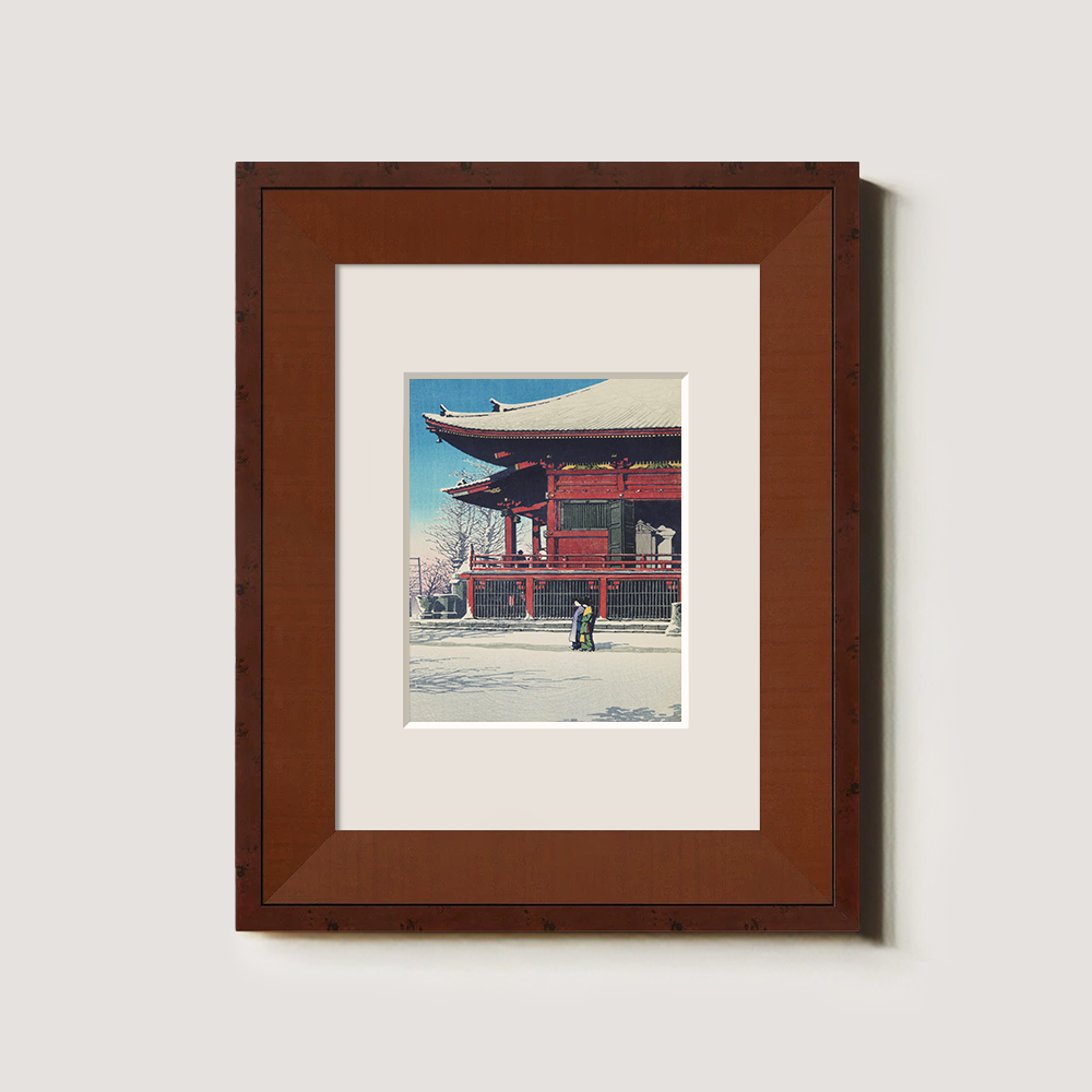 Winter Snow at Zōjōji Temple, Tokyo