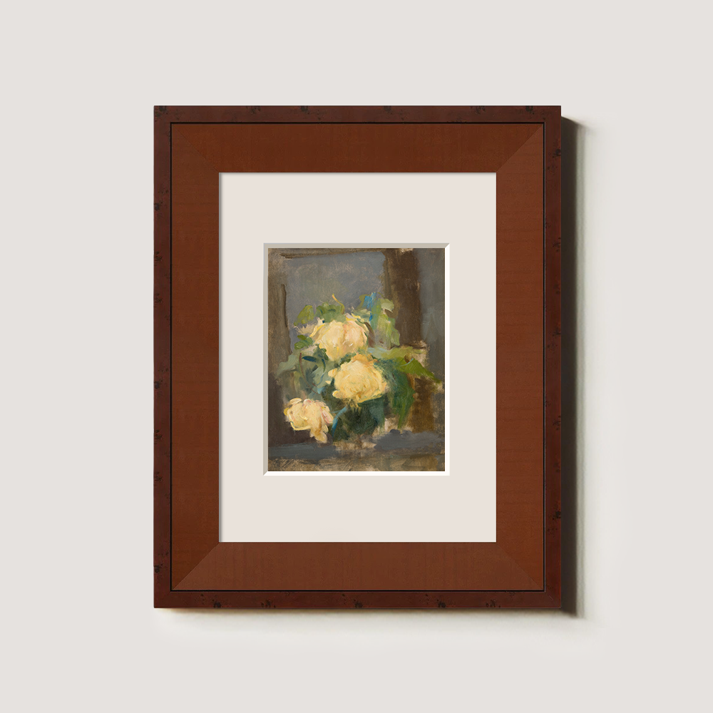 Sun-Kissed Yellow Blossoms Watercolor Bouquet