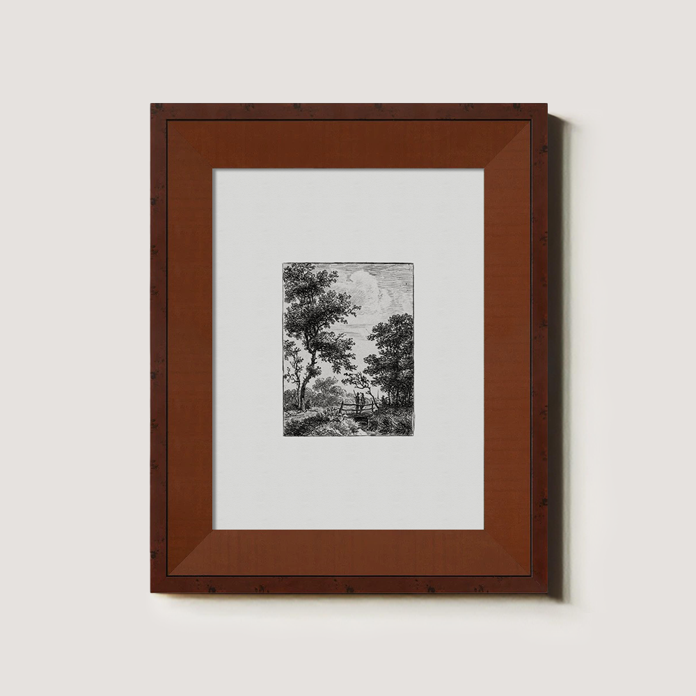 Ethereal Canopy Grove Etching Vignette