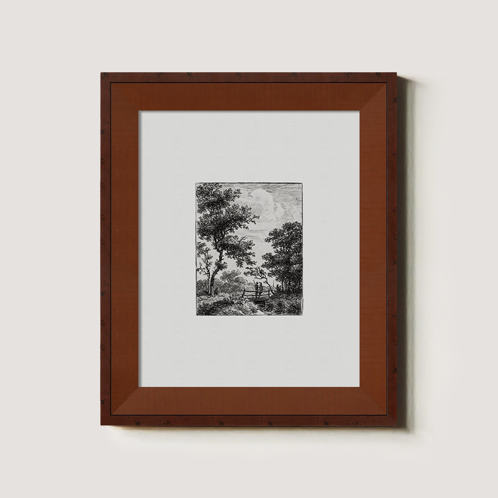 Ethereal Canopy Grove Etching Vignette