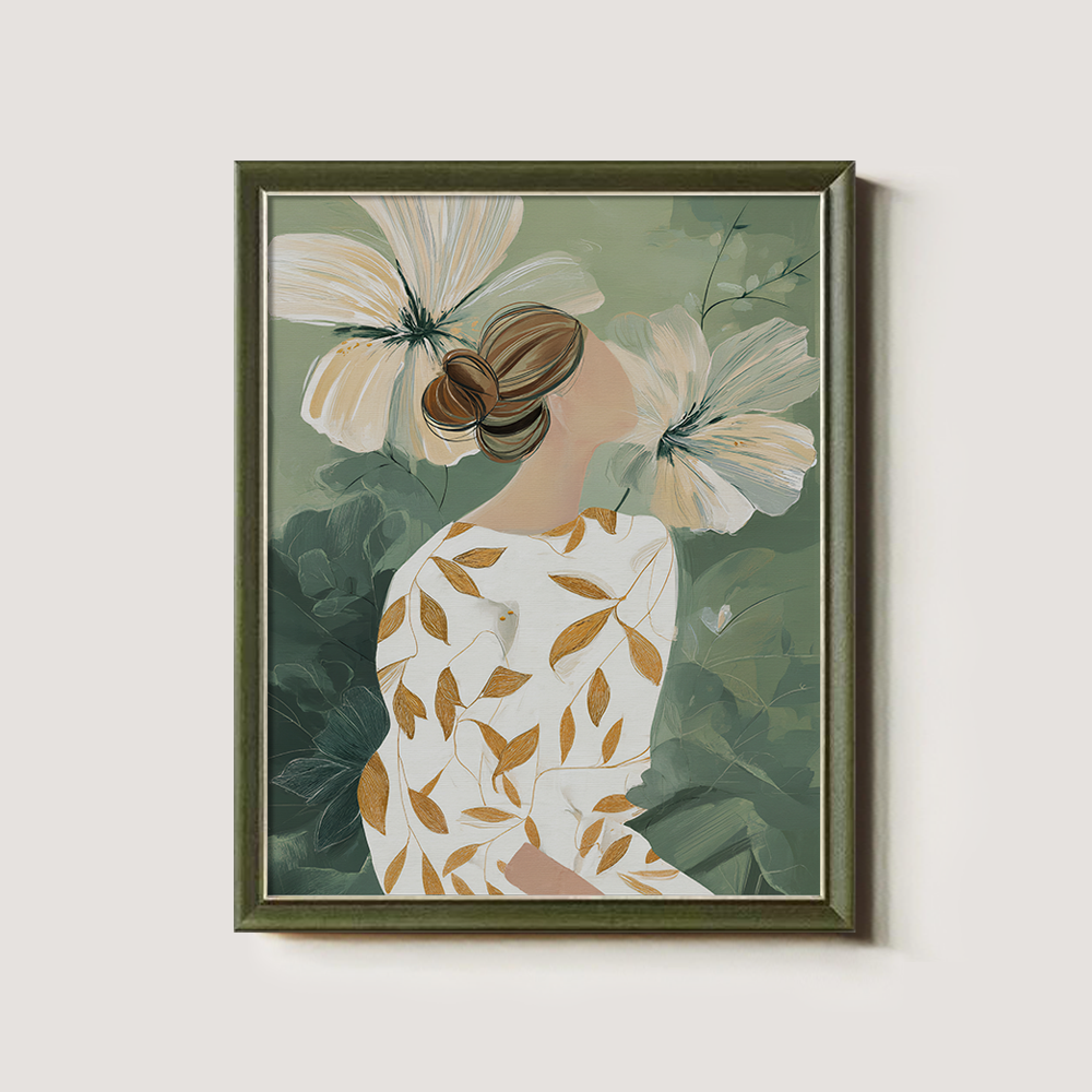 Whispering Petals Botanical Reverie