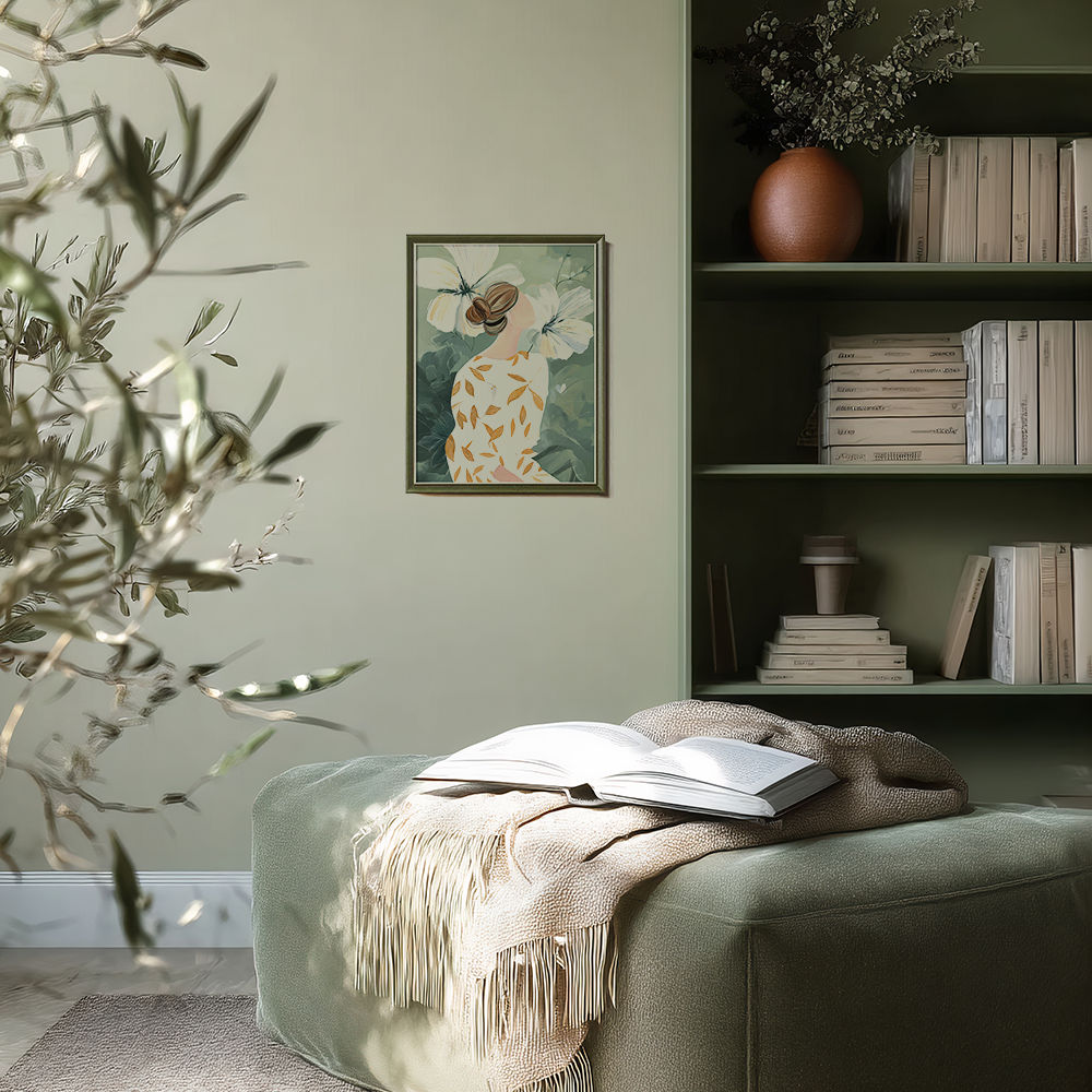 Whispering Petals Botanical Reverie