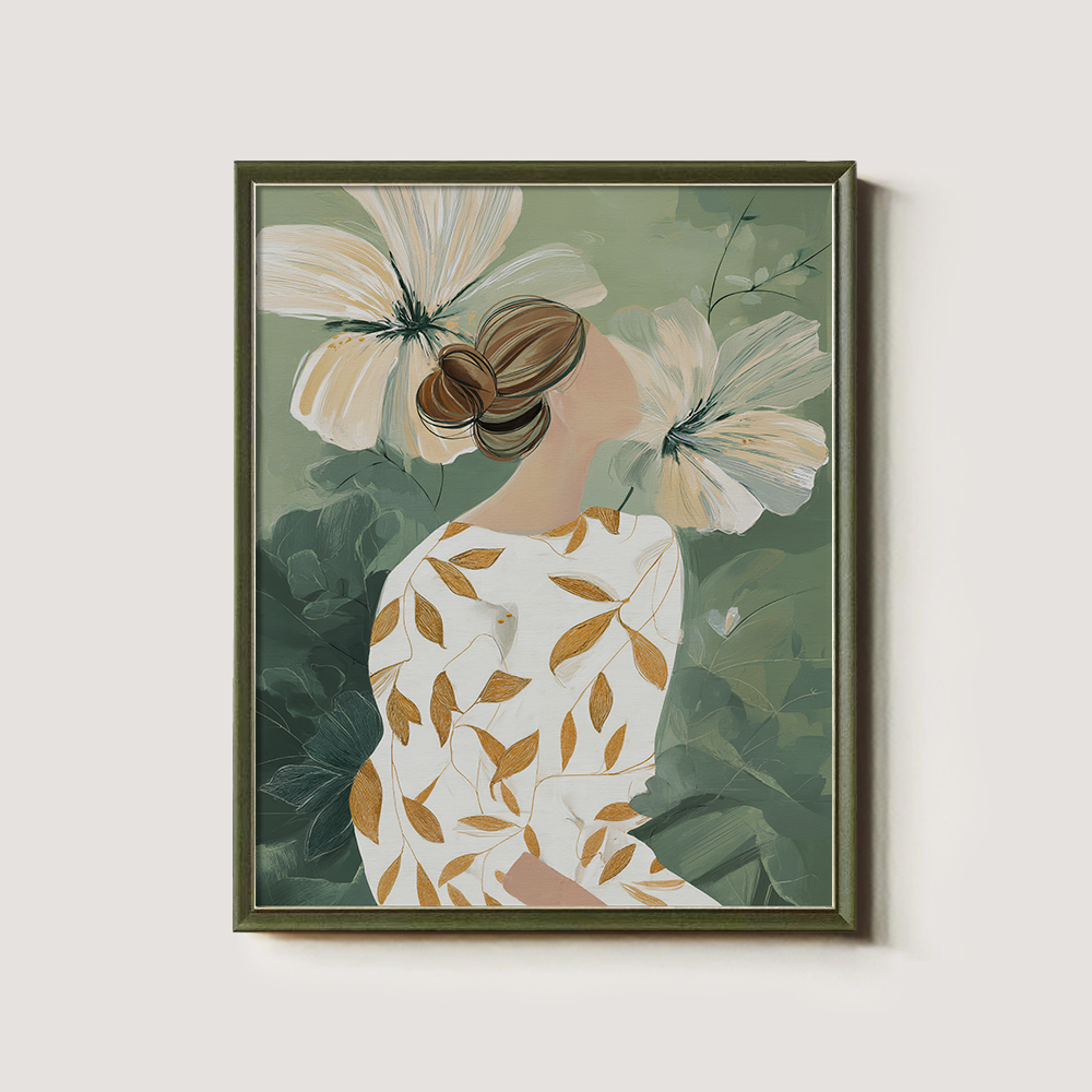 Whispering Petals Botanical Reverie