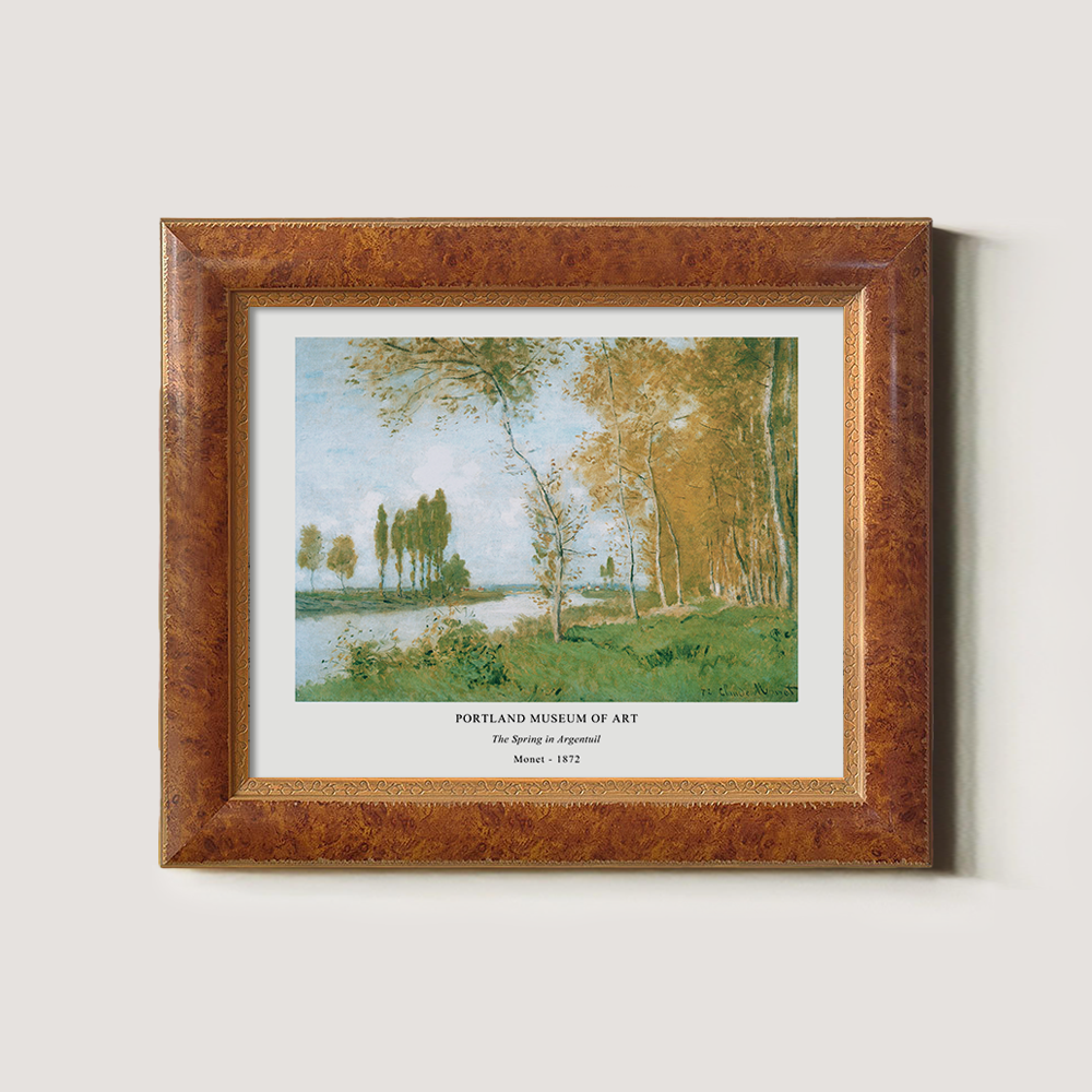 Verdant Spring Banks Impressionist Reverie